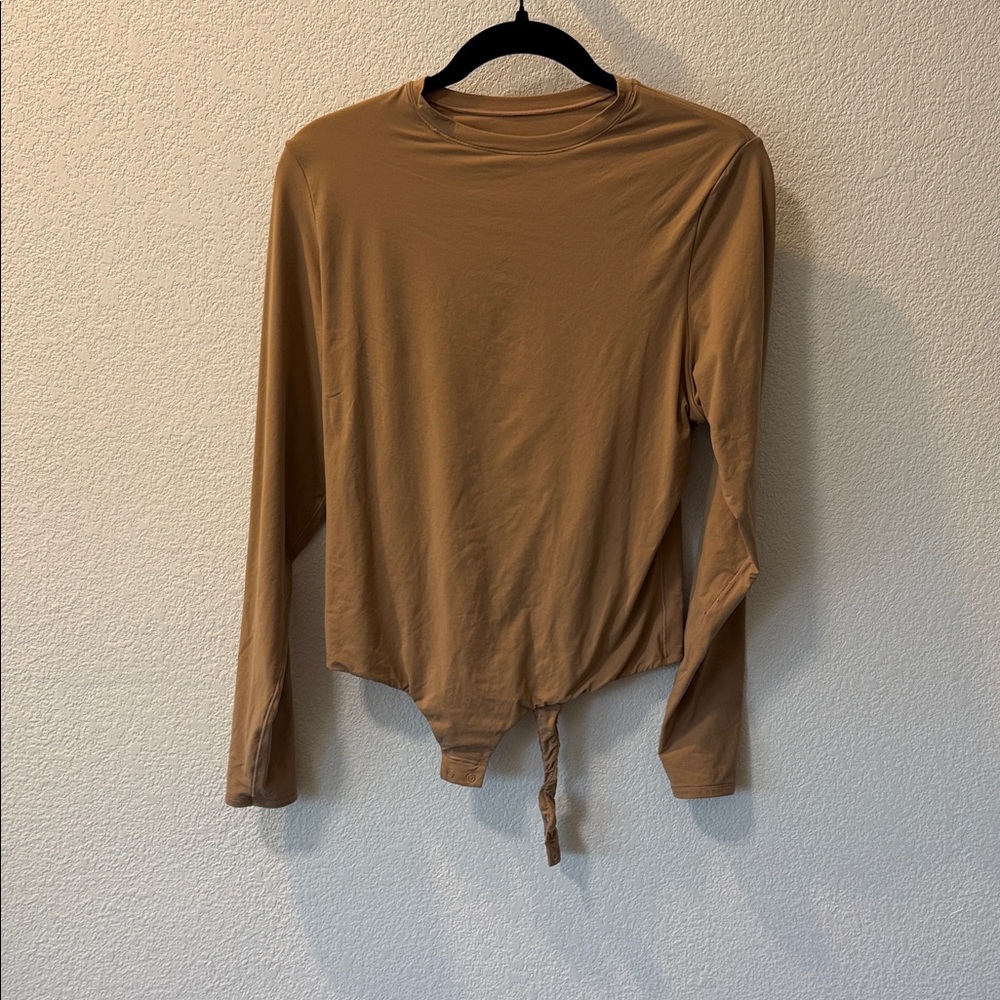 SKIMS Neutral Long Sleeve Bodysuit